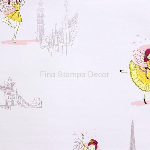 Papel de Parede Bailarinas Amarelas