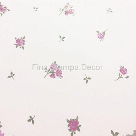 papel de parede infantil rosas