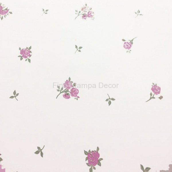 papel de parede infantil rosas