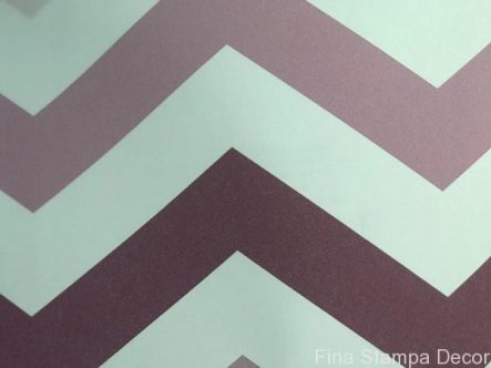 papel de parede estampa chevron