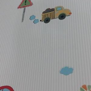 Papel de Parede Estampa carros