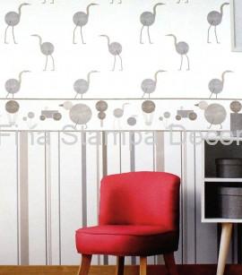 Faixa de Parede Infantil Bege - Imagem 2