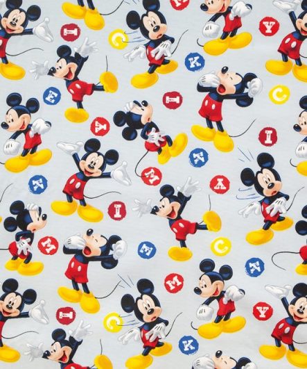 tecido infantil estampa Mickey