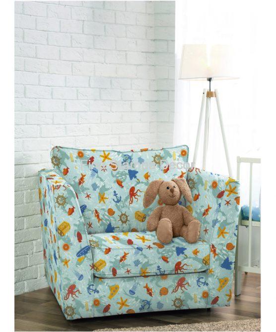 Tecido Infantil Fundo do Mar - Imagem 2