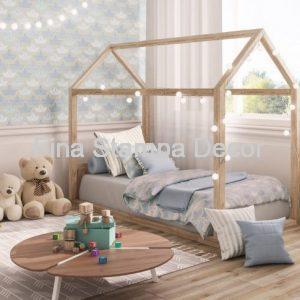 Tecido Infantil Barquinhos Azuis