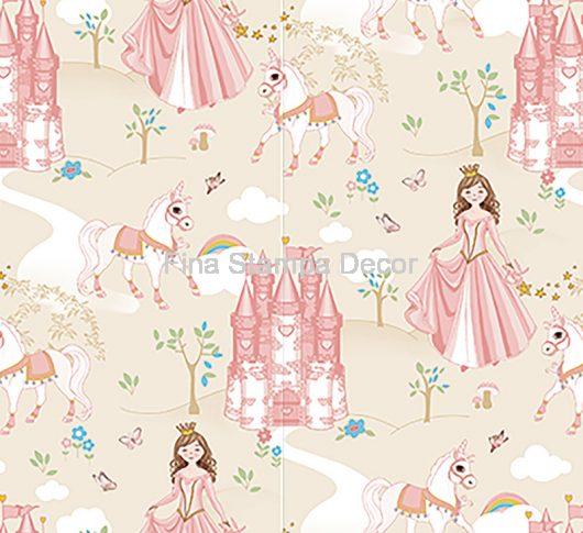 tecido infantil estampa princesas