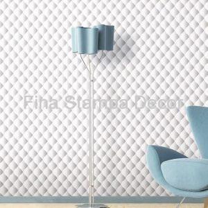 Papel de Parede Geométrico Capitonê