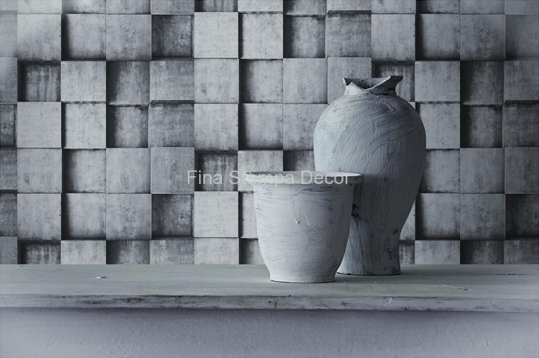 Papel de Parede 3D Blocos - Imagem 2