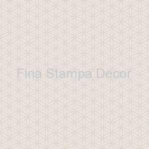 Papel de Parede Geométrico Rosé