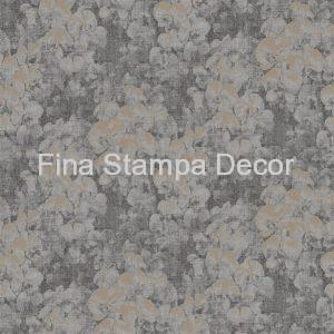 Papel de Parede floral Cinza