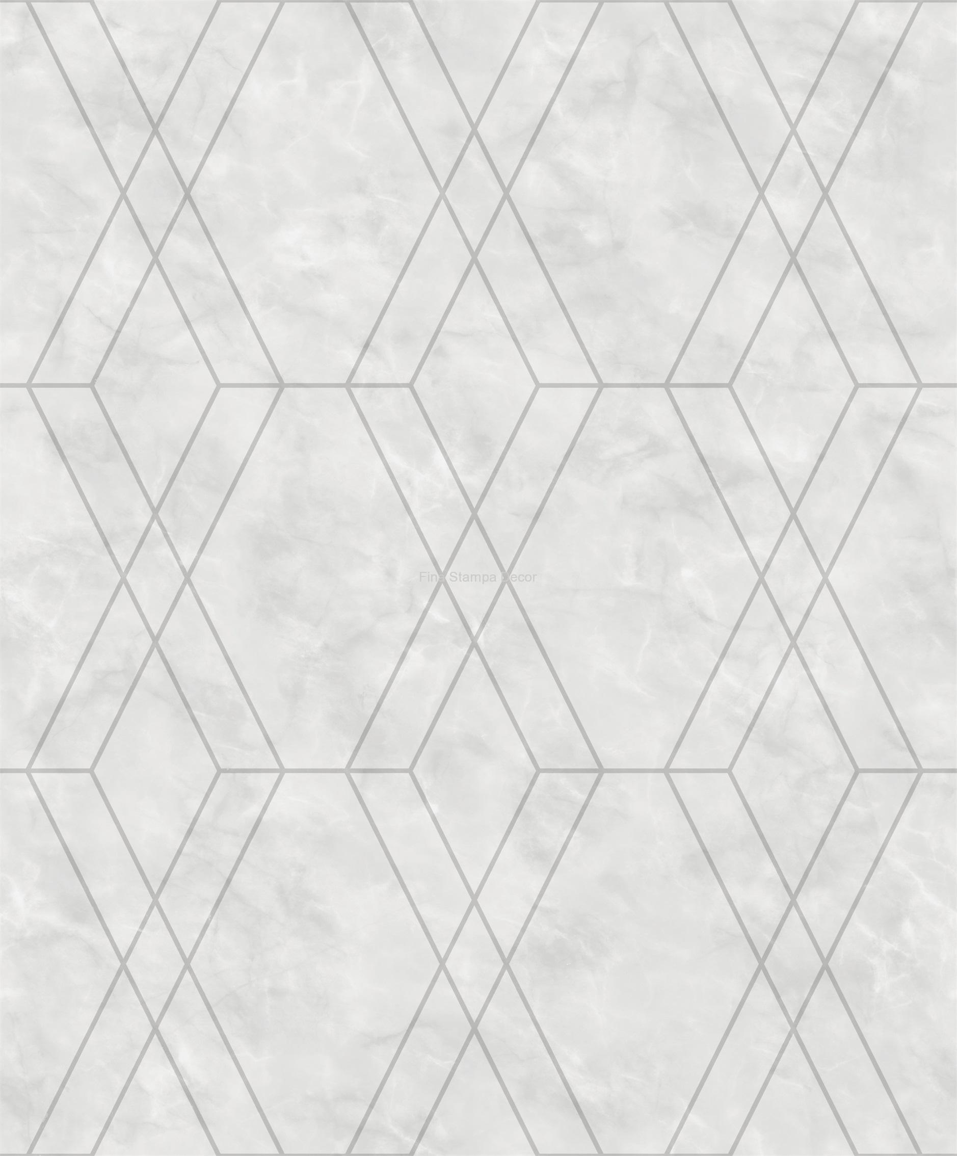 papel de parede 3D losangos