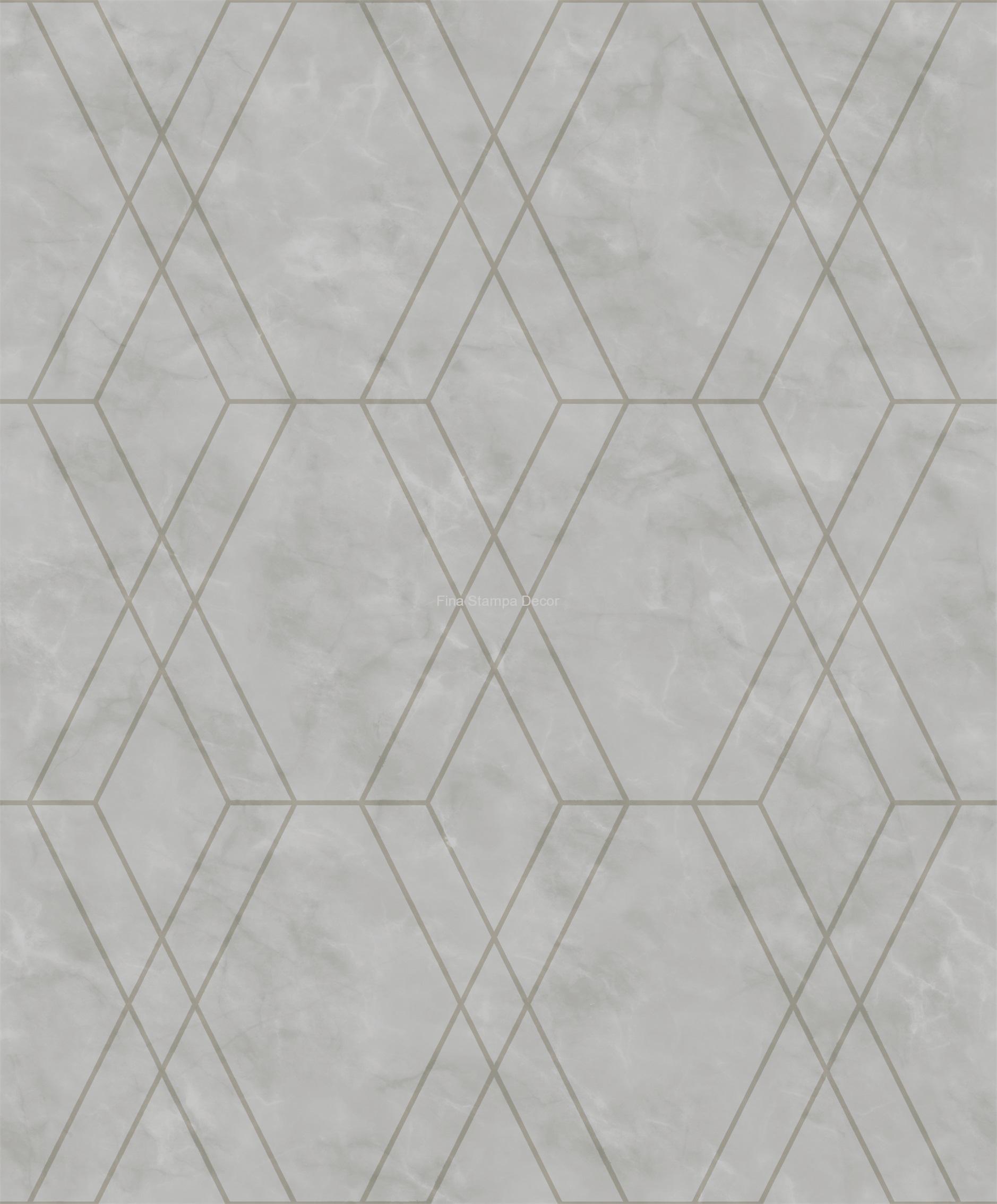 papel de parede geométrico 3D