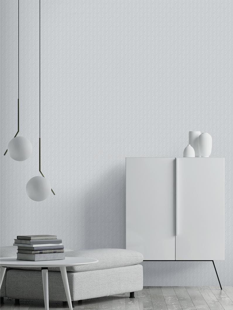 Papel de Parede Listrado Bege - Imagem 2