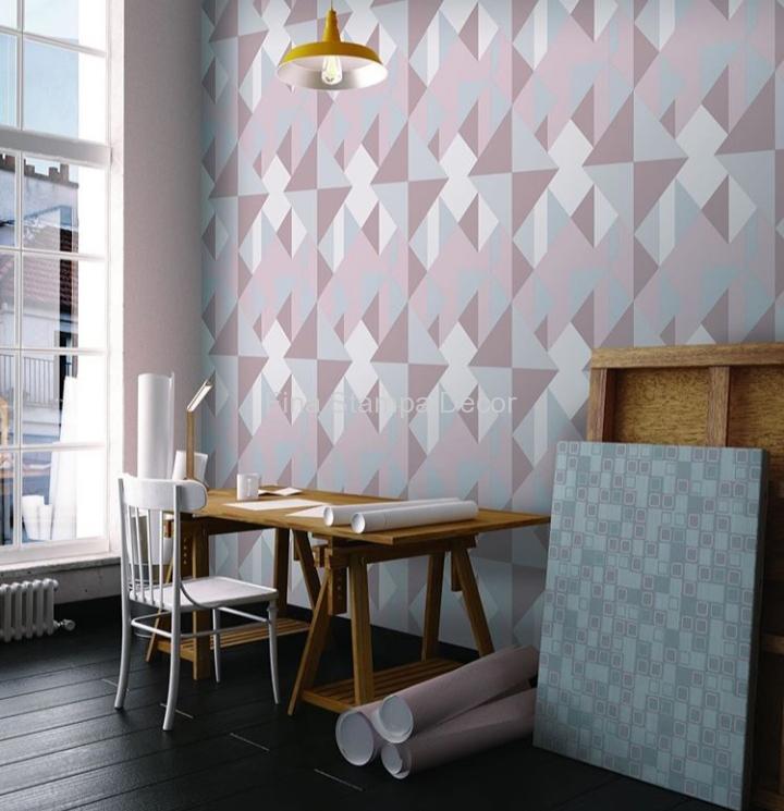 Papel de Parede Geométrico 3D - Imagem 2