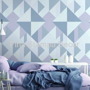 Papel de Parede 3D Geométrico