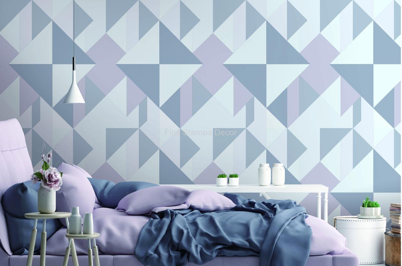 Papel de Parede 3D Geométrico - Imagem 2