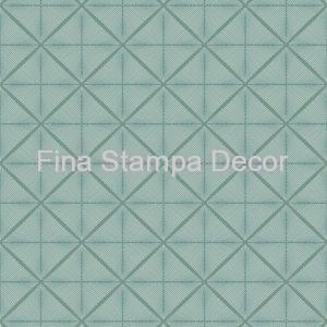 Papel de Parede Verde Geométrico