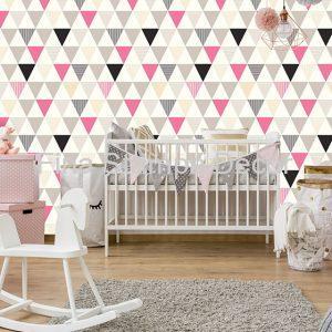 Papel de Parede Bandeiras Coloridas