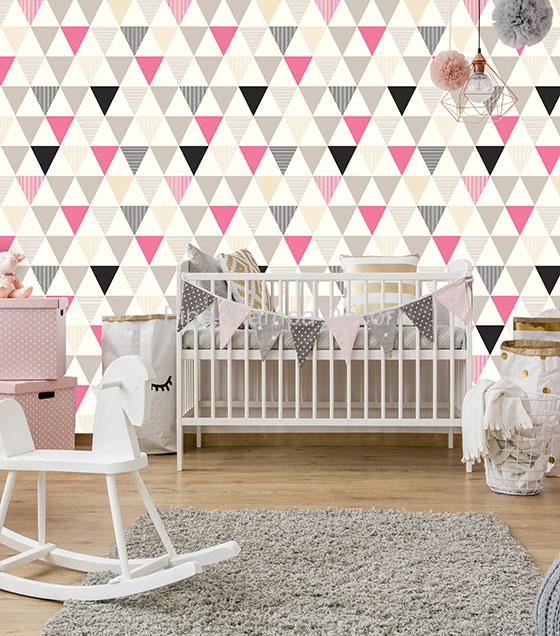 Papel de Parede Bandeiras Coloridas - Imagem 2