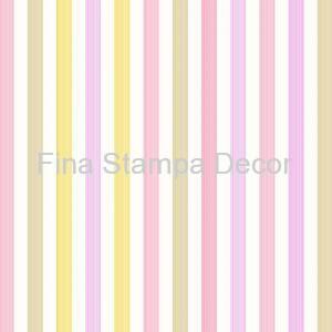 Papel de Parede Listrado Colorido