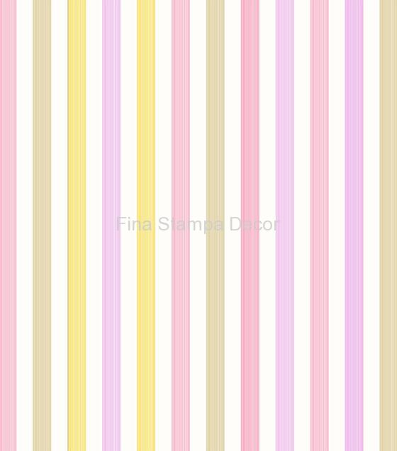 papel de parede listrado colorido