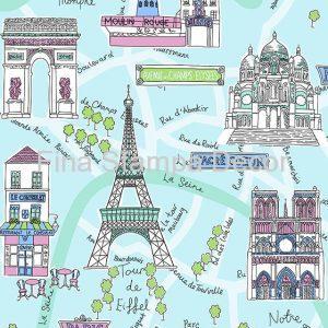 Papel de Parede Infantil Paris