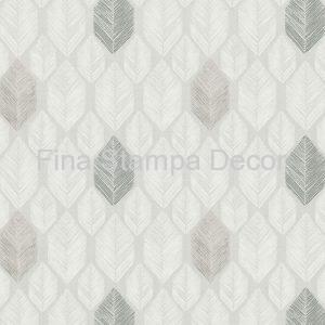 Papel de Parede Folha Cinza