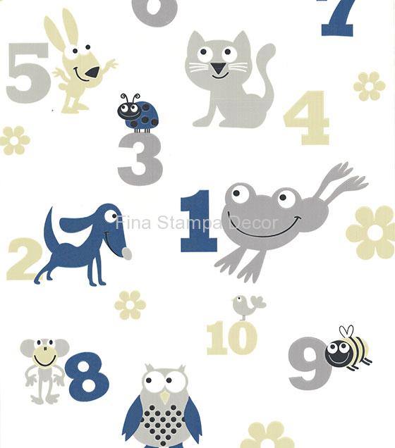 papel de parede infantil bichinhos