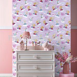 Tecido Infantil Lilás Frozen