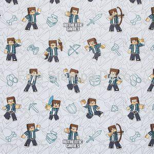 Tecido Infantil Authentic Games