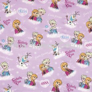 Tecido Infantil Lilás Frozen