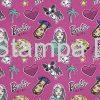 tecido infantil pink Barbie