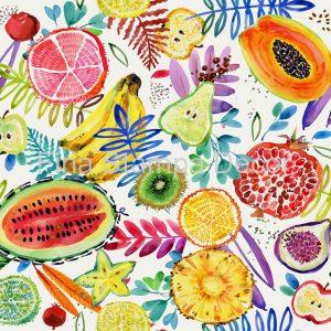 Tecido Impermeável Frutas da Estação