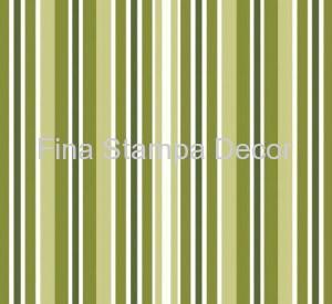 Tecido Impermeável Listras Verdes