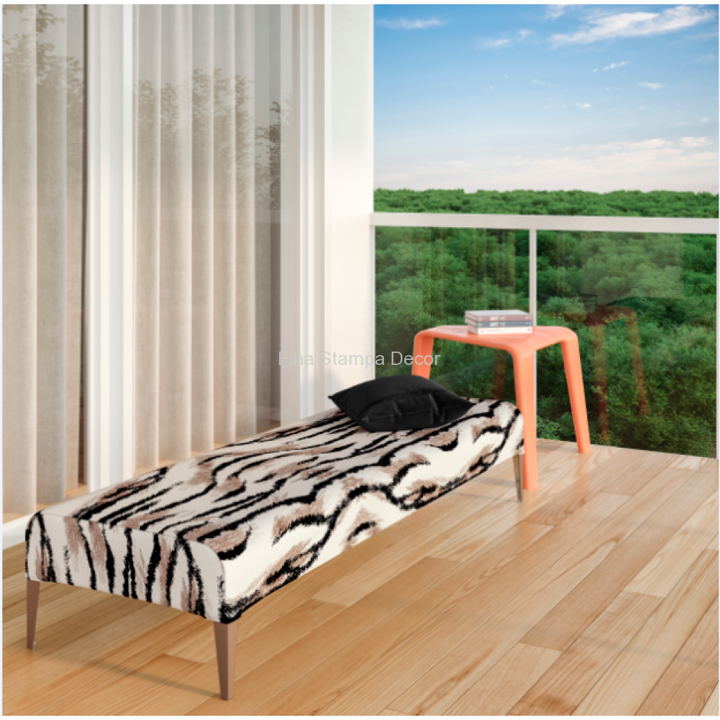 Tecido Impermeável Estampa Tigrada - Imagem 2