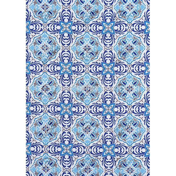 tecido estampado azulejo português