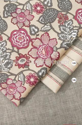 Tecido Estampa Floral Marsala - Imagem 2