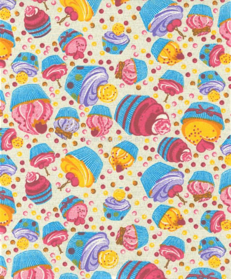 tecido estampa sorvetes coloridos