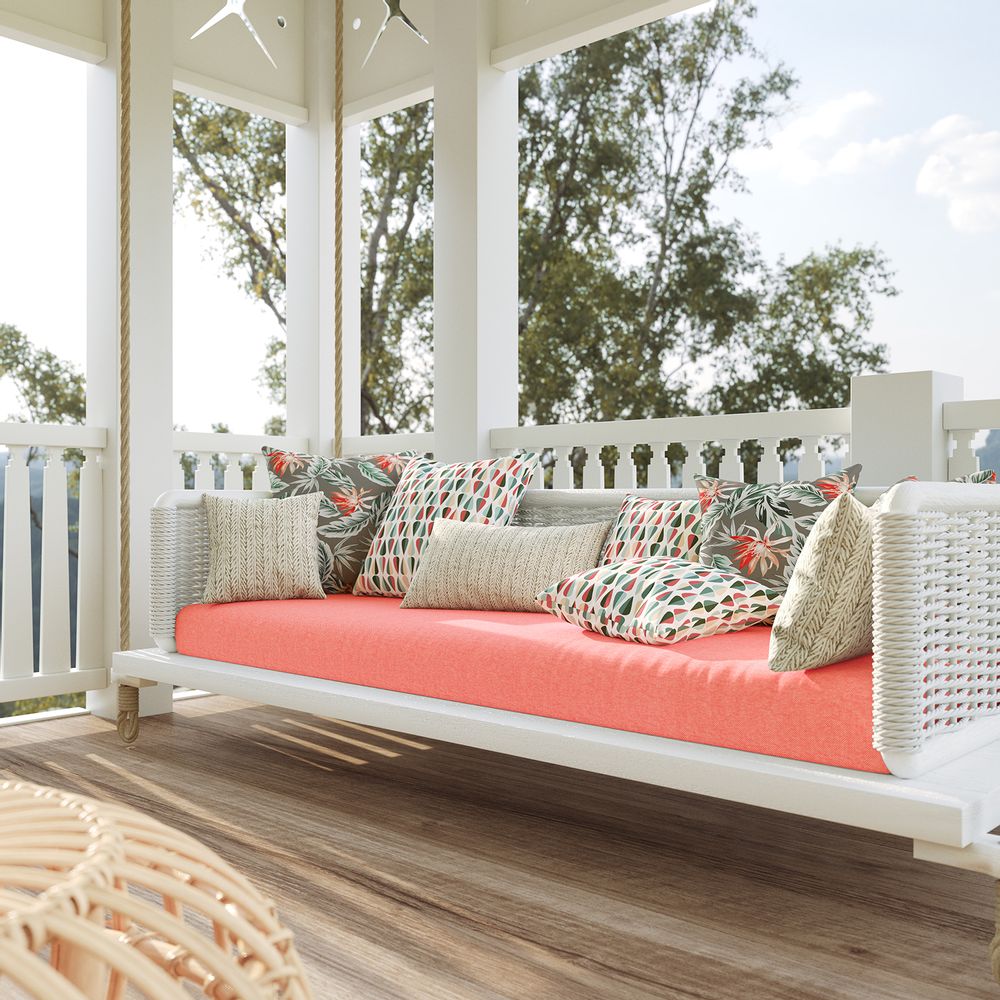 Tecido Impermeável Liso Laranja - Imagem 2