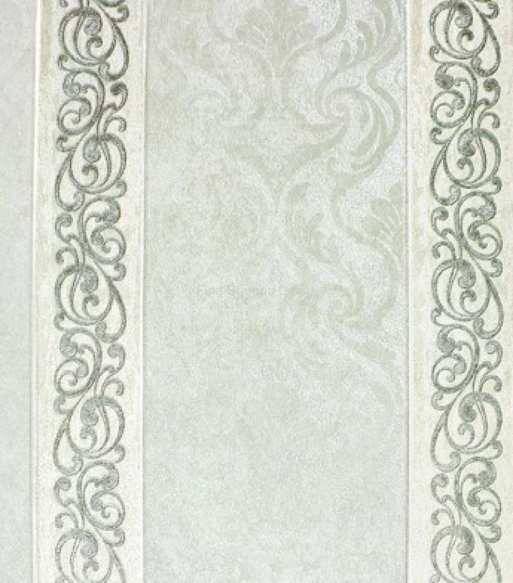 papel de parede arabesco listrado