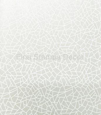 papel de parede craquelê prata