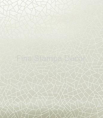 papel de parede craquele prata