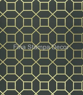 papel de parede geométrico cinza