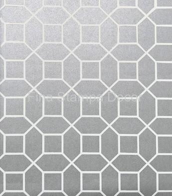 papel de parede geometrico cinza