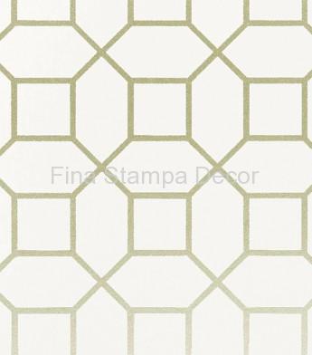 papel de parede geométrico branco