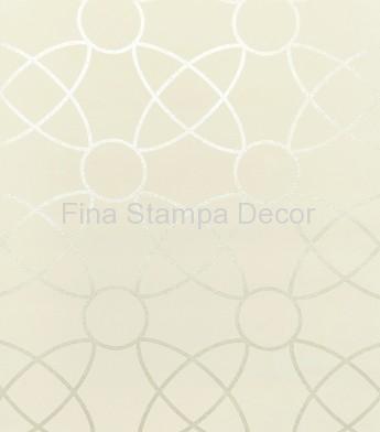 papel de parede marfim geométrico