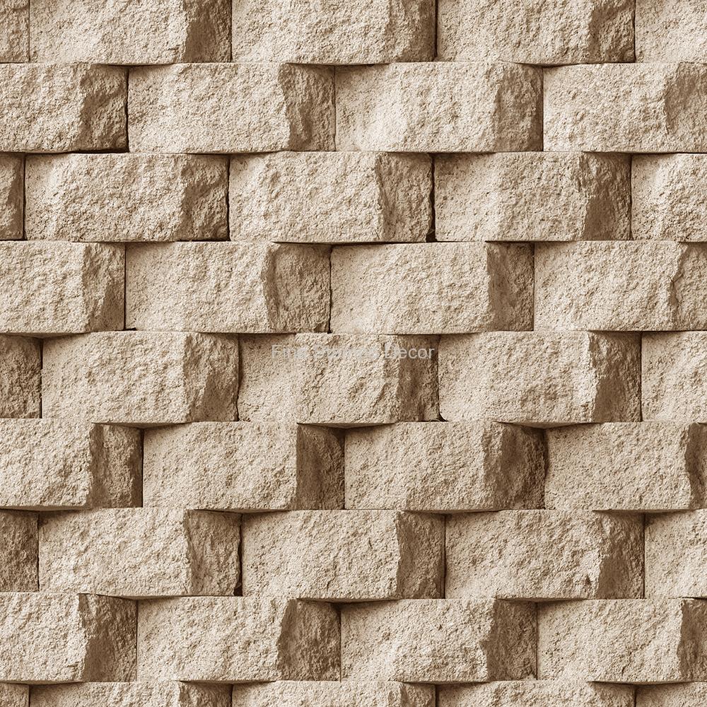 papel de parede EFEITO PEDRA 3d