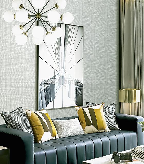 Papel de Parede Geométrico Cinza - Imagem 2