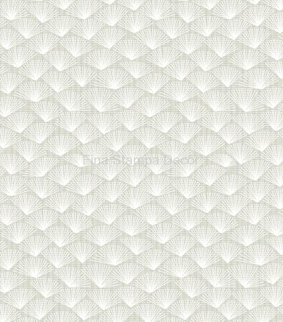 papel de parede estampa leque