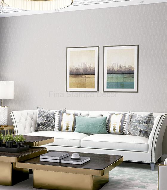 Papel de Parede Losangos Estilizados - Imagem 2